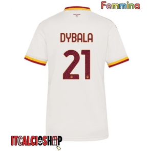 AS Roma Paulo Dybala #21 Seconda Maglia Femmina 2026-27 Manica Corta AS Roma Paulo Dybala #21 Seconda Maglia Femmina 2026-27 Manica Corta